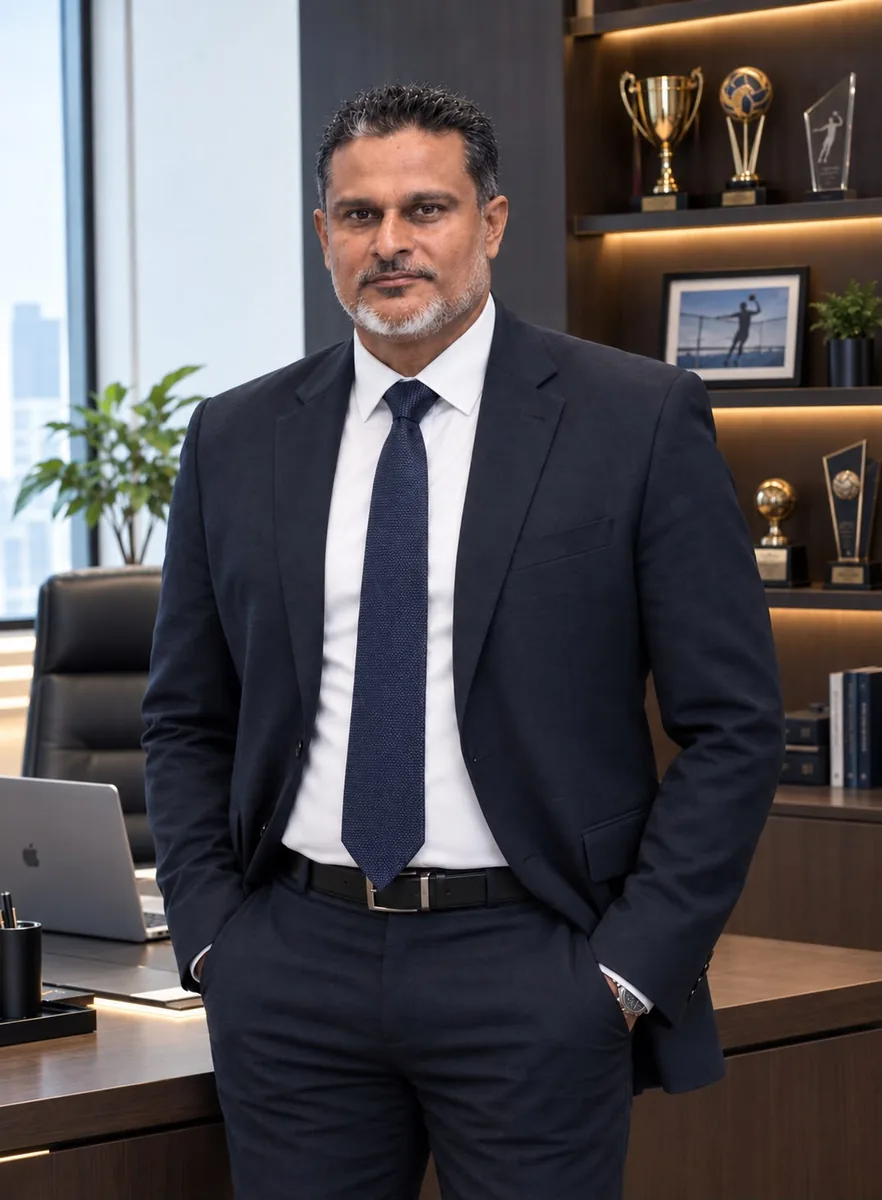 Ismail Samah, founder of VOLLEYBRIDGE